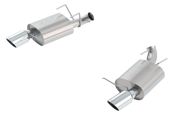 Borla Axle-Back Exhaust System - ATAK — 2013-2014 Ford Mustang