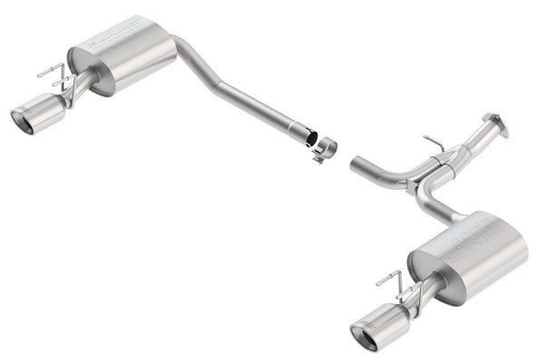 Borla Système d'échappement Axle-Back - S-Type — 2013-2015 Honda Accord