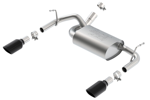 Borla Système d'échappement Axle-Back - ATAK — 2012-2017 Jeep Wrangler