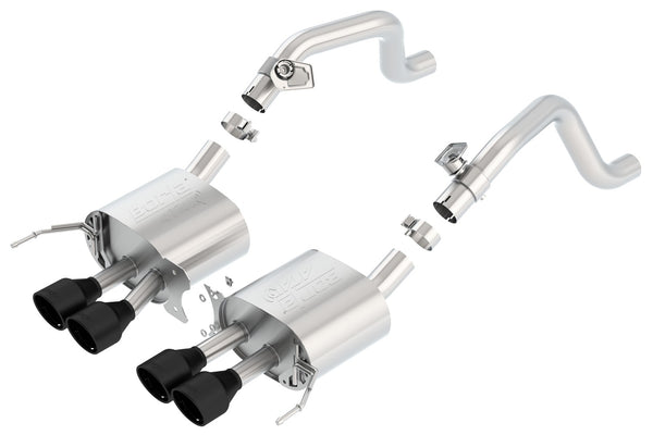Borla Système d'échappement Axle-Back - ATAK — 2014-2019 Chevrolet Corvette