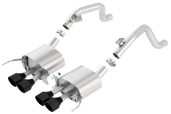 Borla Axle-Back Exhaust System - ATAK — 2014-2019 Chevrolet Corvette