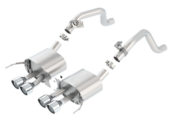 Borla Axle-Back Exhaust System - ATAK — 2014-2019 Chevrolet Corvette