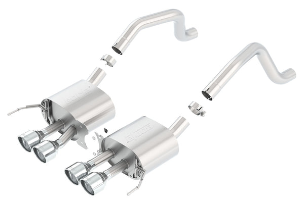 Borla Axle-Back Exhaust System - S-Type — 2015-2018 Chevrolet Corvette (11910)