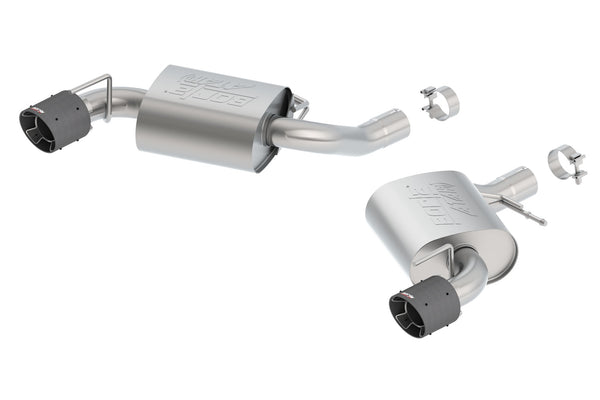 Borla Axle-Back Exhaust System - ATAK (11923CF)