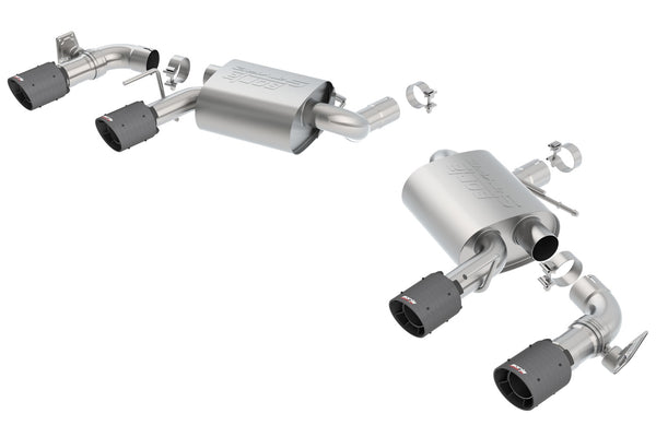 Borla Système d'échappement Axle-Back - S-Type — arrière (11924CFBA)