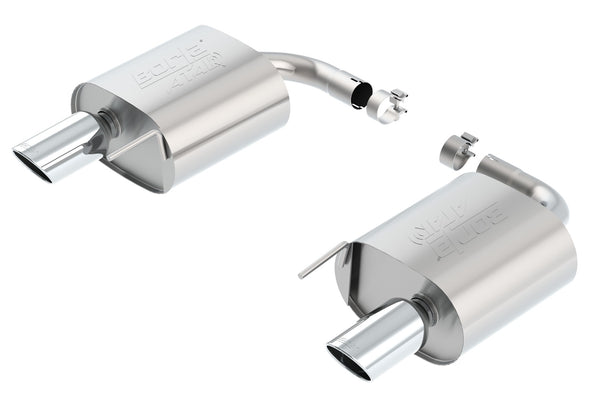 Borla Système d'échappement Axle-Back - ATAK — 2015-2023 Ford Mustang (11939)