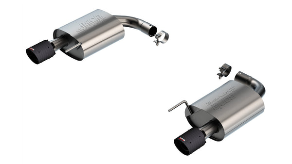 Borla Axle-Back Exhaust System - S-Type — 2024-2026 Ford Mustang (11983CFBA)