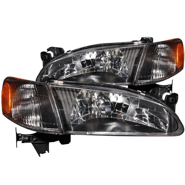 ANZO USA - Ensemble de phares cristal - 121131 — 1998-2000 Toyota Corolla
