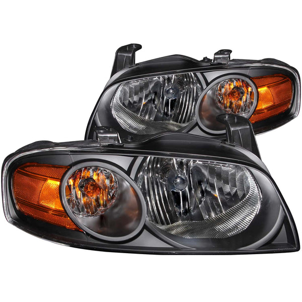 ANZO USA - Ensemble de phares cristal - 121235 — 2004-2006 Nissan Sentra