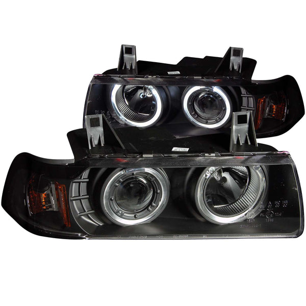 ANZO USA - Ensemble de phares à projecteur avec halo - 121325