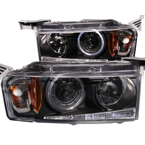 ANZO USA - Ensemble de phares à projecteur avec halo - 121347