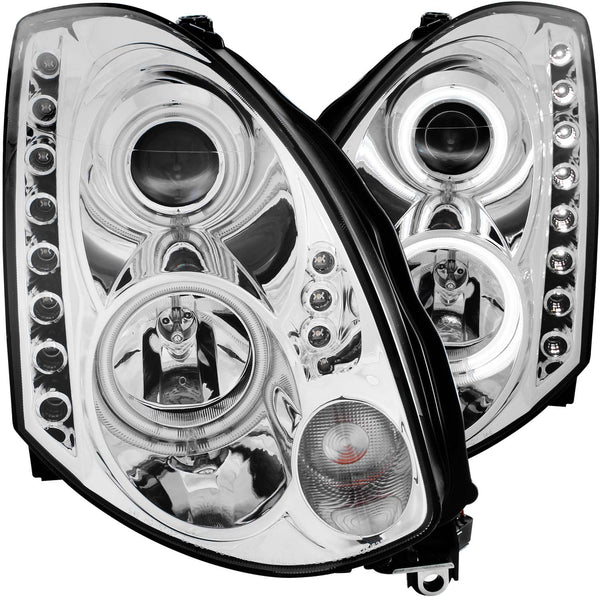 ANZO USA - Ensemble de phares à projecteur avec halo - 121364