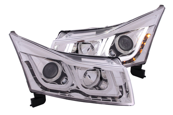 ANZO USA - Projector Headlight Set — 2011-2015 Chevrolet Cruze - 121461