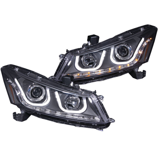 ANZO USA - Ensemble de phares à projecteur - 121483 — 2008-2012 Honda Accord