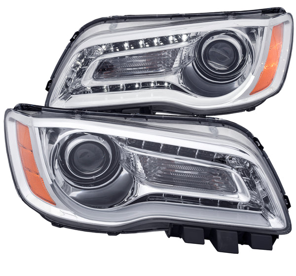ANZO USA - Ensemble de phares à projecteur - 121494 — 2011-2014 Chrysler 300