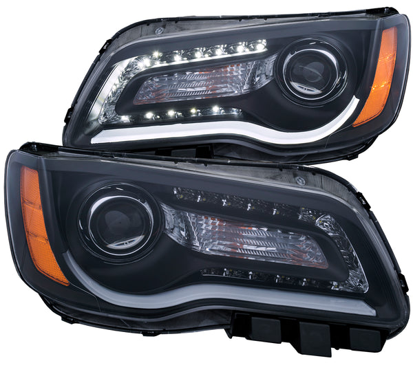 ANZO USA - Ensemble de phares à projecteur - 121495 — 2011-2014 Chrysler 300