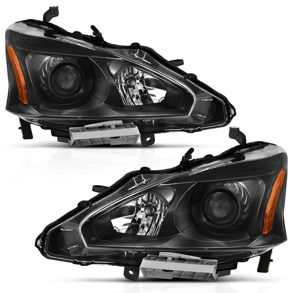 ANZO USA - Projector Headlight - 121549 — 2013-2015 Nissan Altima
