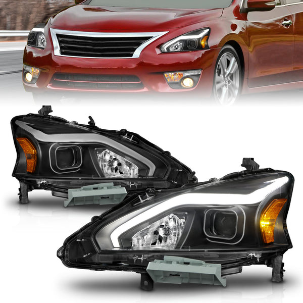 ANZO USA - Projector Headlight - 121569 — 2013-2015 Nissan Altima