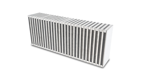 Vibrant Performance - 12858 - Vertical Flow Intercooler Core, 18 in. Wide x 8 in. High x 3.5 in. Thick