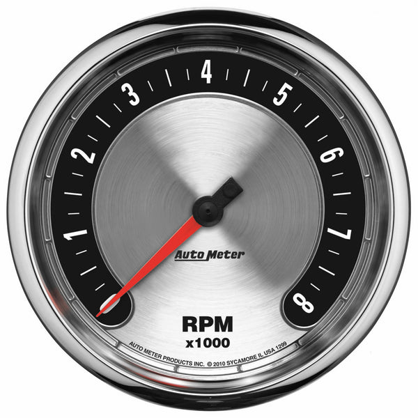AutoMeter 5" IN-Dash Tachometer, 0-8,000 RPM, American Muscle