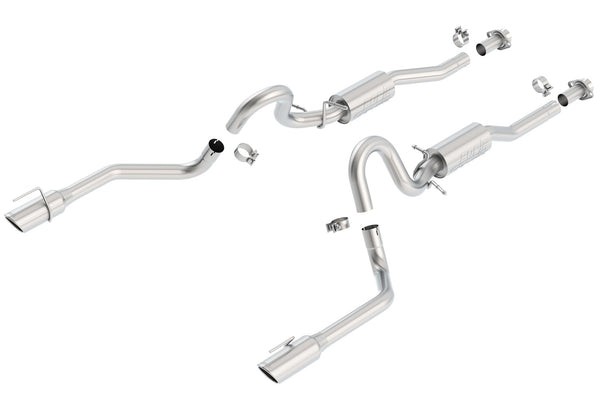 Borla Cat-Back Exhaust System - S-Type — 1999-2004 Ford Mustang (140067)