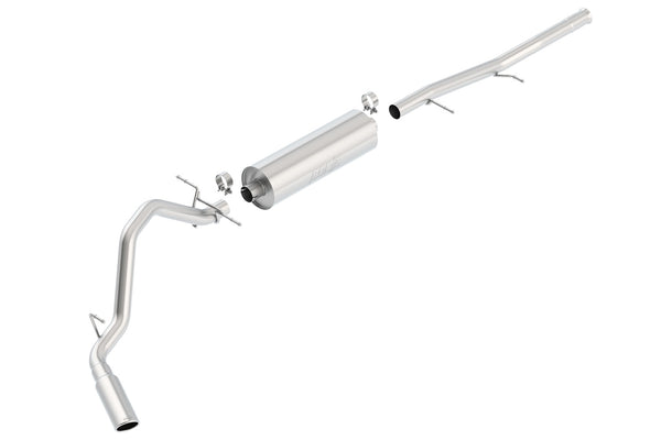 Borla Cat-Back Exhaust System - Touring — 2009-2013 Chevrolet Silverado 1500 / GMC Sierra 1500 (140343)