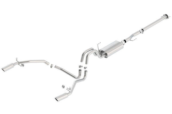 Borla Cat-Back Exhaust System - S-Type — 2011-2014 Ford F-150 (140466)