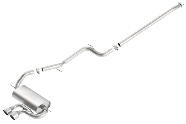 Borla Cat-Back Exhaust System - S-Type — 2013-2018 Ford Focus