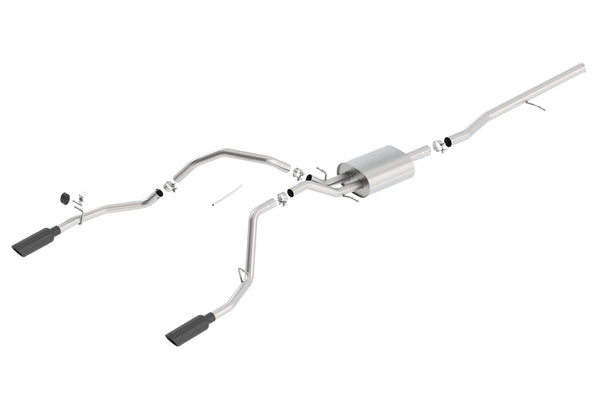 Borla Cat-Back Exhaust System - Touring — 2014-2018 Chevrolet Silverado 1500 / GMC Sierra 1500 (140535BC)