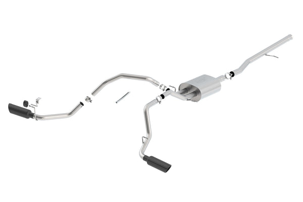 Borla Cat-Back Exhaust System - Touring — 2014-2018 Chevrolet Silverado 1500 / GMC Sierra 1500 (140544BC)