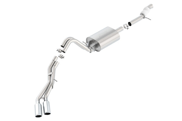 Borla Cat-Back Exhaust System - Touring — 2015-2019 GMC Yukon