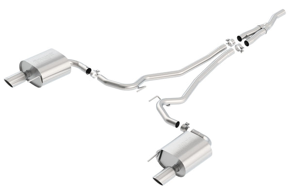 Borla Cat-Back Exhaust System - S-Type — 2015-2023 Ford Mustang