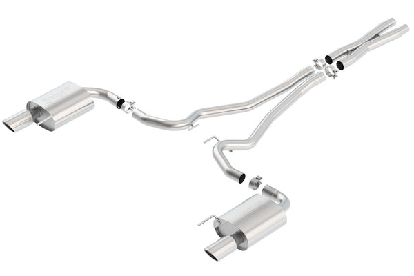 Borla Cat-Back Exhaust System - S-Type — 2015-2017 Ford Mustang