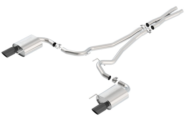 Borla Cat-Back Exhaust System - S-Type — 2015-2017 Ford Mustang