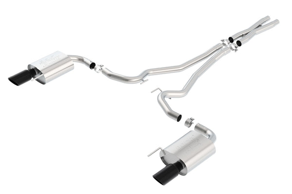 Borla Cat-Back Exhaust System - ATAK — 2015-2017 Ford Mustang