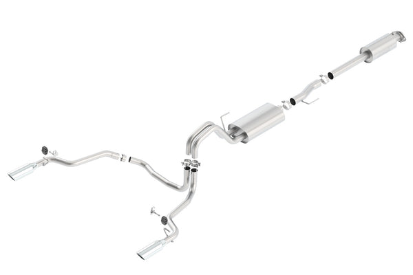Borla Cat-Back Exhaust System - Touring — 2015-2020 Ford F-150 (140614)