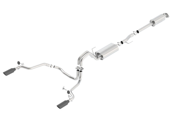 Borla Cat-Back Exhaust System - Touring — 2015-2020 Ford F-150 (140614BC)