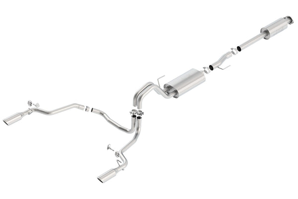 Borla Cat-Back Exhaust System - S-Type — 2015-2020 Ford F-150 (140615)