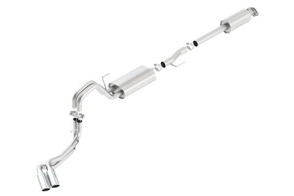 Borla Cat-Back Exhaust System - Touring — 2015-2020 Ford F-150 (140617)