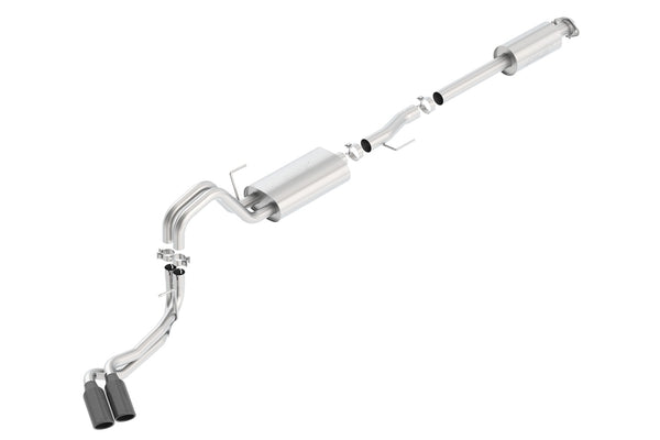 Borla Système d'échappement Cat-Back - Touring — 2015-2020 Ford F-150 (140617BC)