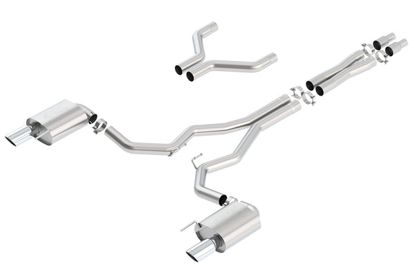 Borla Système d'échappement Cat-Back - ATAK — 2015-2017 Ford Mustang