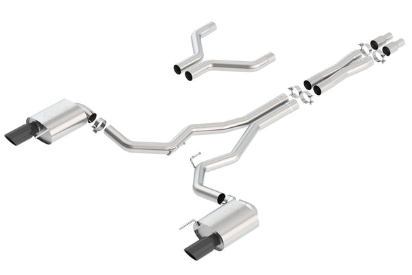 Borla Système d'échappement Cat-Back - ATAK — 2015-2017 Ford Mustang