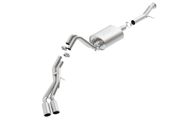 Borla Cat-Back Exhaust System - S-Type — 2015-2020 Cadillac Escalade