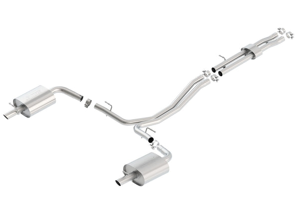 Borla Système d'échappement Cat-Back - S-Type — 2016-2017 Ford Explorer