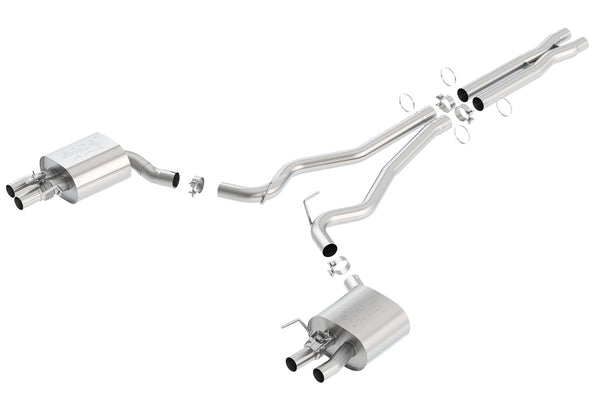 Borla Système d'échappement Cat-Back - ATAK — 2015-2020 Ford Mustang