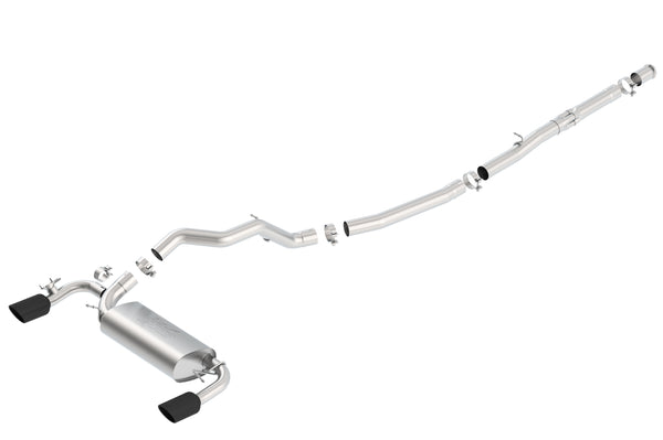 Borla Système d'échappement Cat-Back - ATAK — 2016-2018 Ford Focus
