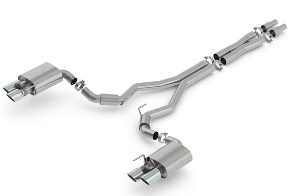 Borla Système d'échappement Cat-Back - S-Type — 2018-2023 Ford Mustang