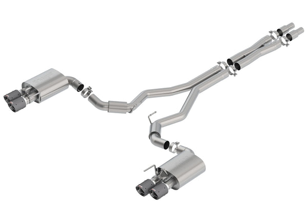 Borla Système d'échappement Cat-Back - S-Type — 2018-2023 Ford Mustang