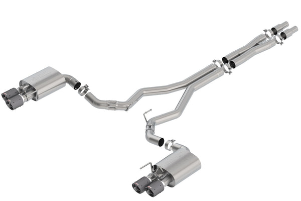 Borla Système d'échappement Cat-Back - ATAK — 2018-2023 Ford Mustang