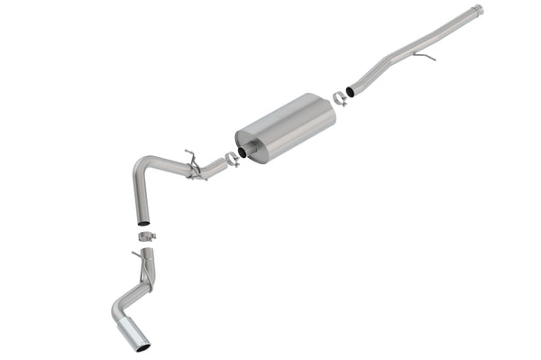 Borla Cat-Back Exhaust System - Touring — 2019-2026 Chevrolet Silverado 1500 / GMC Sierra 1500 (140793)